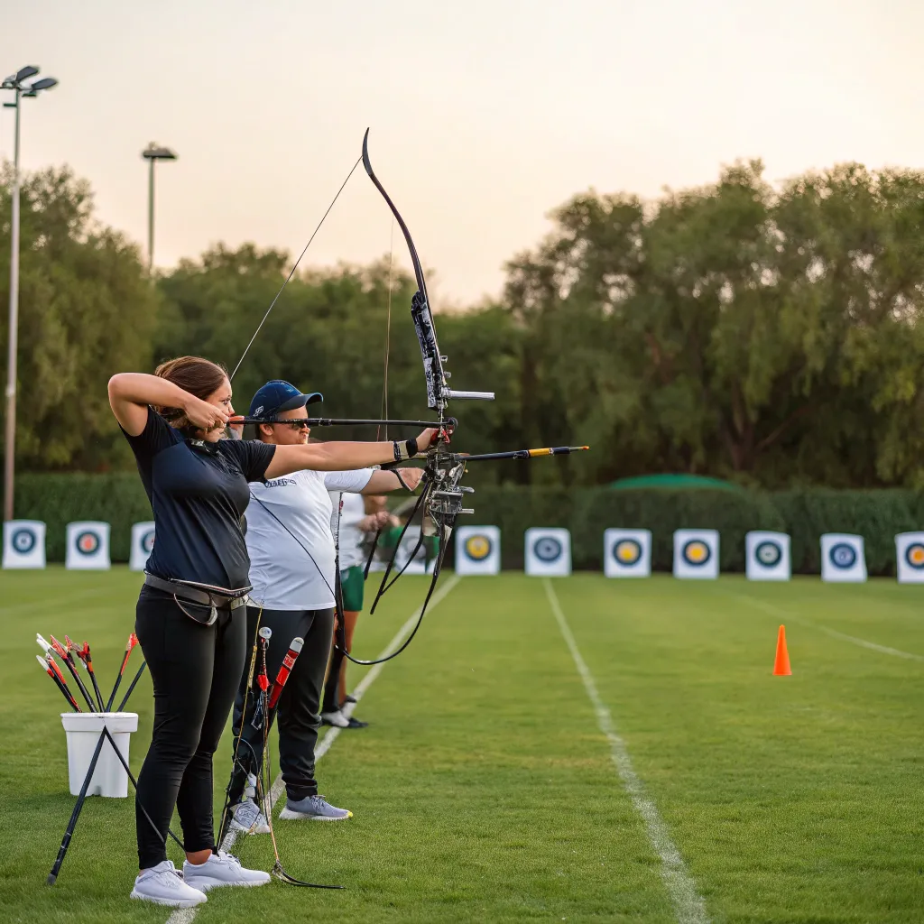 Archery Training Session